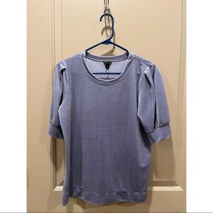 Anne Taylor Velvet Top -  S